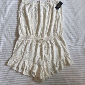Ralph Lauren White Eyelet Skirt NEW